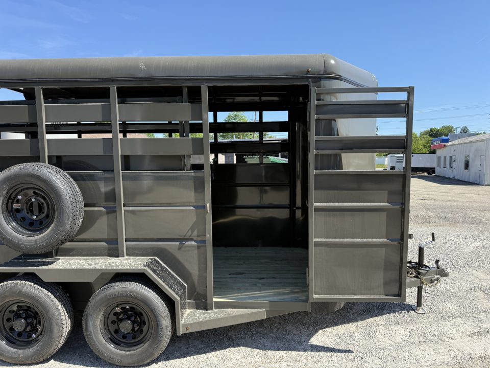 New 2026 Valley Trailers 14' STOCK TRAILER 7' TALL