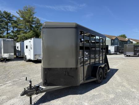 New 2026 Valley Trailers 14' STOCK TRAILER 7' TALL