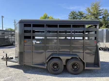 New 2026 Valley Trailers 14' STOCK TRAILER 7' TALL
