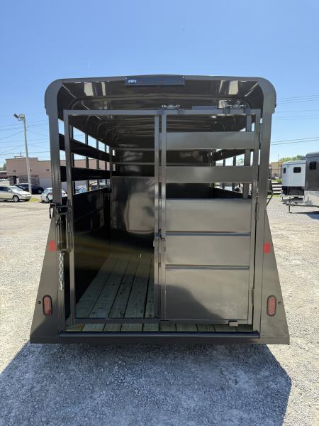 New 2026 Valley Trailers 14' STOCK TRAILER 7' TALL