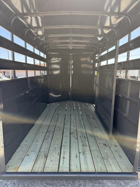 New 2026 Valley Trailers 14' STOCK TRAILER 7' TALL