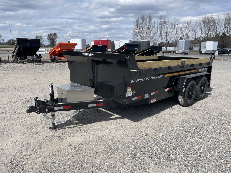 New 2026 Southland Trailers 7X14 14K Dump Trailer
