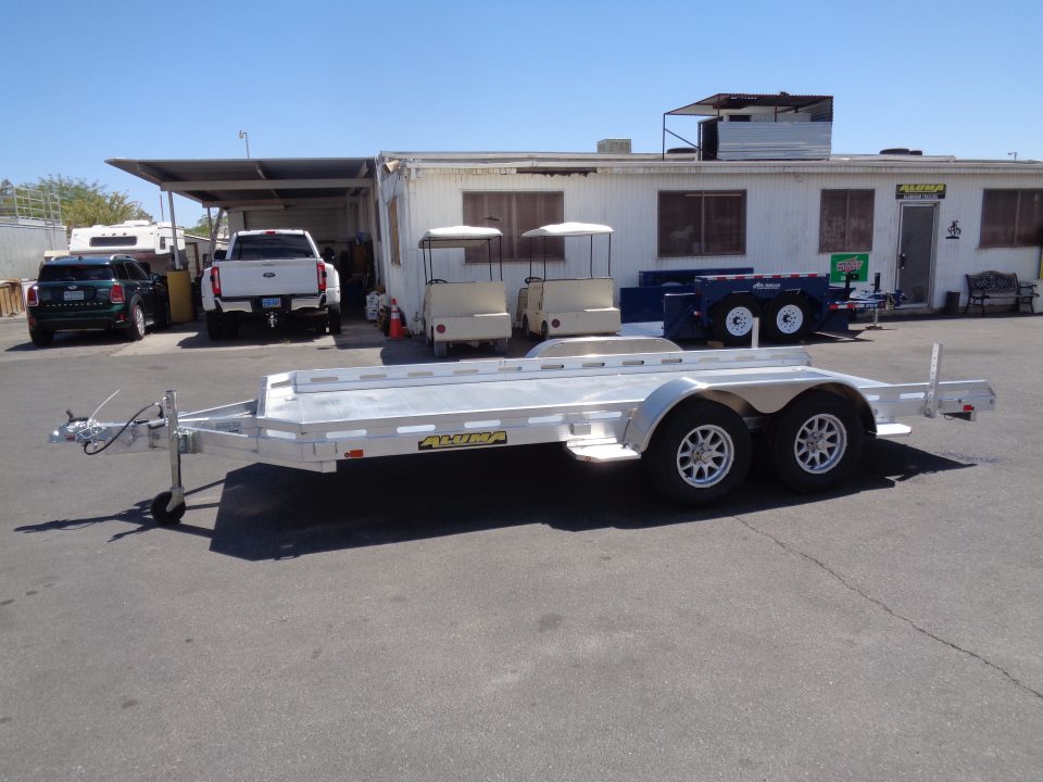 New 2027 Aluma * 7816R * 16Ft Tandem Axle 7K Car Hauler