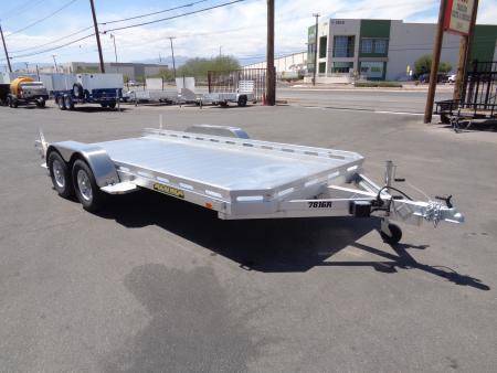 New 2027 Aluma * 7816R * 16Ft Tandem Axle 7K Car Hauler