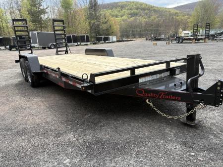 New 2026 QUALITY TRAILERS 82  x 20' (18' + 2' Dove Tail) Professional Grade 10K Equipment Trailer