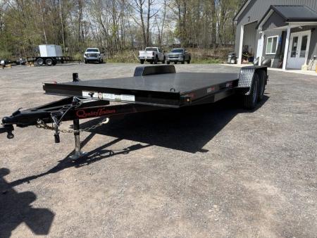 New 2026 QUALITY TRAILERS 82  x 18' (14' + 4' Dove Tail) General Duty Car Hauler 7K Car / Racing Trailer
