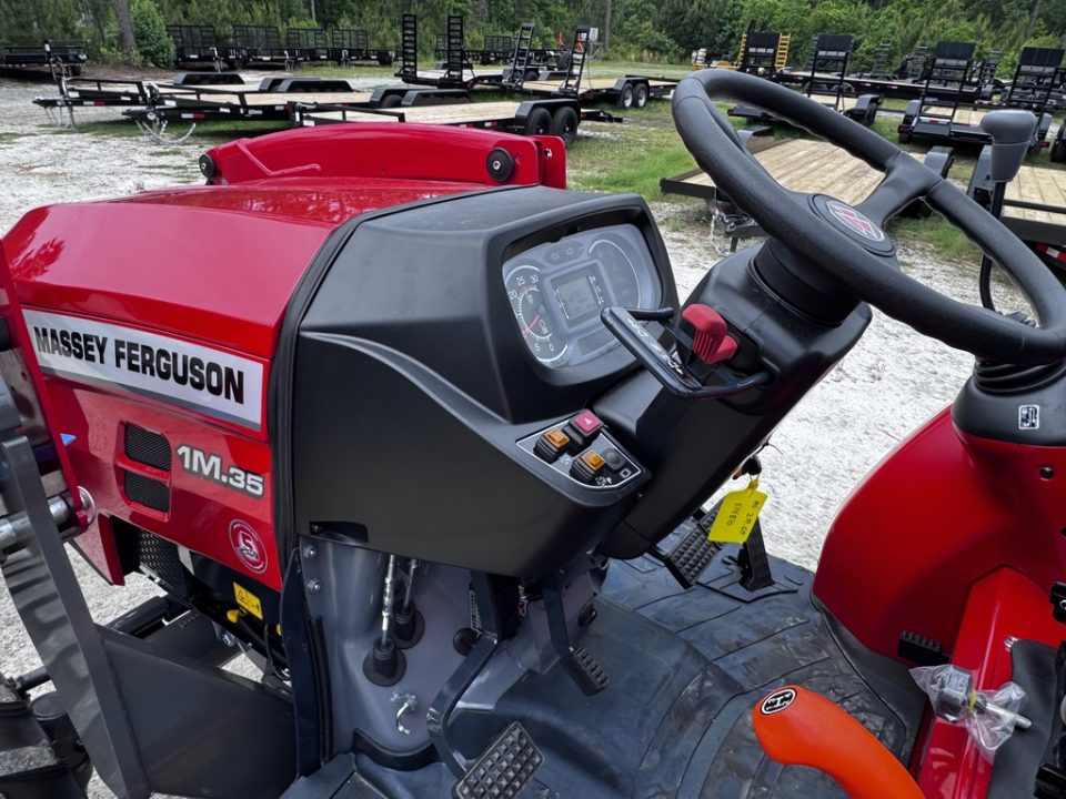 New 2026 Massey Ferguson 1M.35 Power Shuttle Tractor Loader