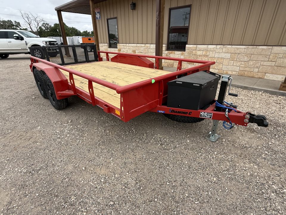 New 2026 Diamond C Trailers GTU235 Utility Trailer