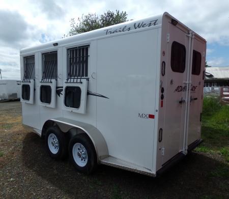 New 2027 Trails West Adventure MX II 3 Horse Horse Trailer