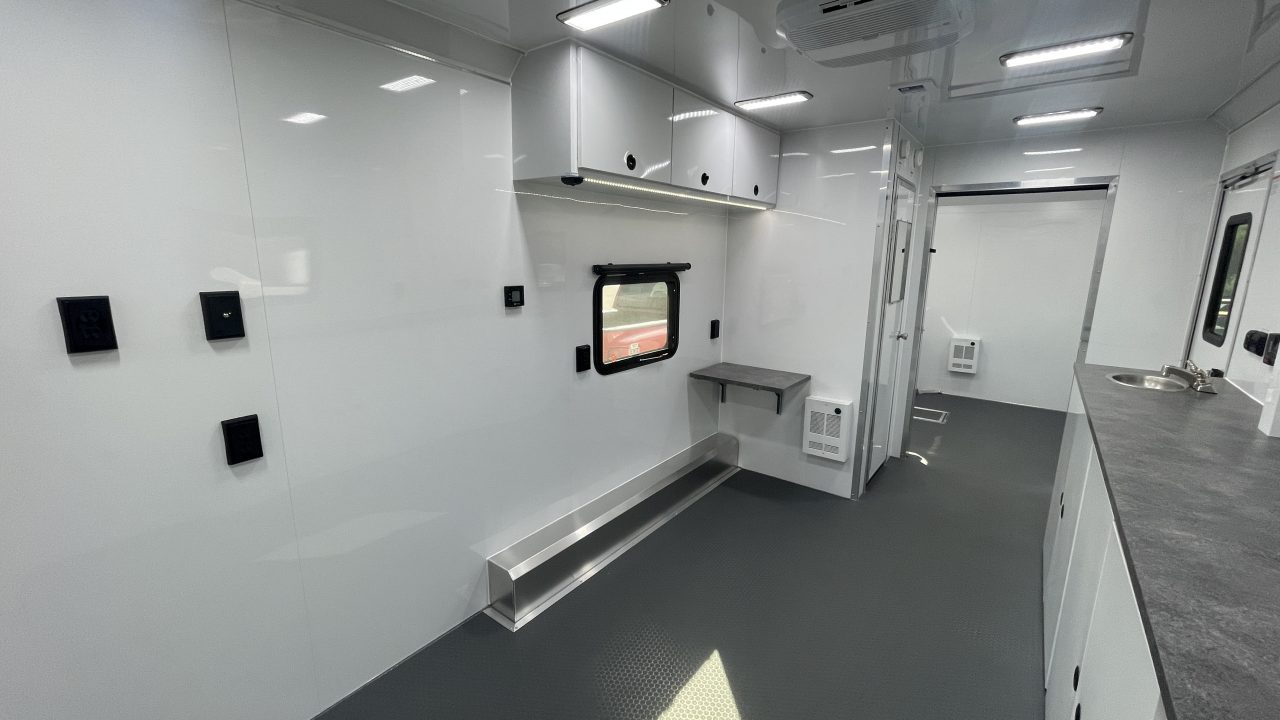 New 24' Enclosed Front Office/Medical Trailer - Grand Ole Opry's Office Trailer