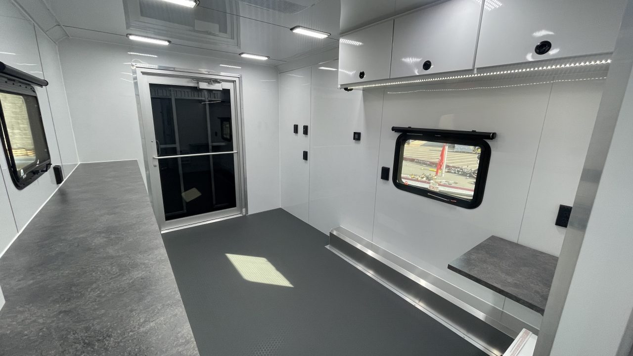 New 24' Enclosed Front Office/Medical Trailer - Grand Ole Opry's Office Trailer
