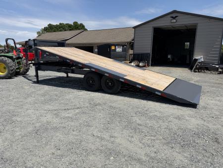 New 2026 Triple Crown Trailers power tilt Gooseneck Bodies-23'