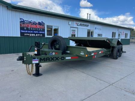 New MAXX-D 83 X22' Gravity Tilt Equipment Trailer