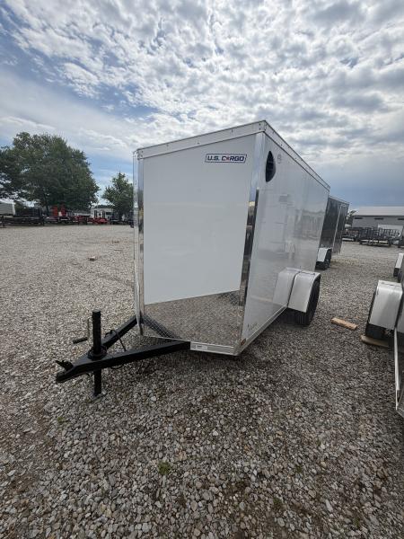 New 2026 CARGO MATE ENCLOSED EHECO510SA-24 5X10 SA RAMP DOOR (GVW:2990) WHITE