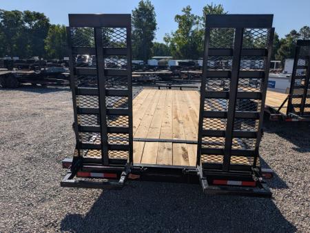 New 2026 Down 2 Earth Trailers 20ft 17.5K w/ Fold Up Ramps Equipment Trailer