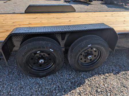 New 2026 Down 2 Earth Trailers 20ft 17.5K w/ Fold Up Ramps Equipment Trailer