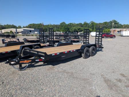 New 2026 Down 2 Earth Trailers 20ft 17.5K w/ Fold Up Ramps Equipment Trailer