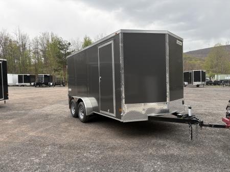 New 2026 HAULMARK Passport 7x14 7K 6'6  Interior Height Cargo / Enclosed Trailer with Double Doors