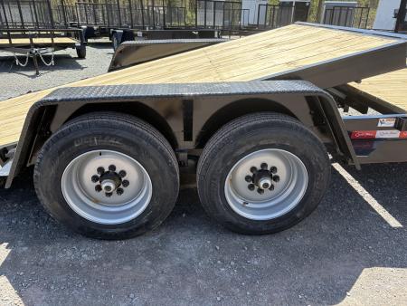 New 2026 QUALITY TRAILERS 82" x 20'6"(6' fixed front section and 15' tilting section) Equipment Trailer