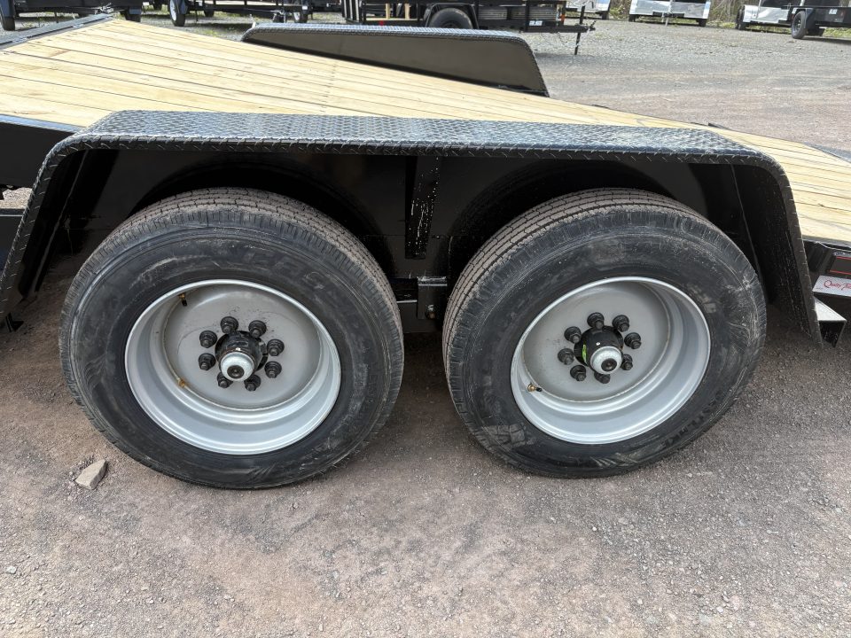 New 2026 QUALITY TRAILERS 82" x 20'6"(6' fixed front section and 15' tilting section) Equipment Trailer