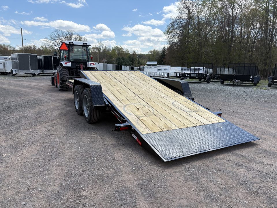 New 2026 QUALITY TRAILERS 82" x 20'6"(6' fixed front section and 15' tilting section) Equipment Trailer