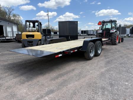 New 2026 QUALITY TRAILERS 82" x 20'6"(6' fixed front section and 15' tilting section) Equipment Trailer
