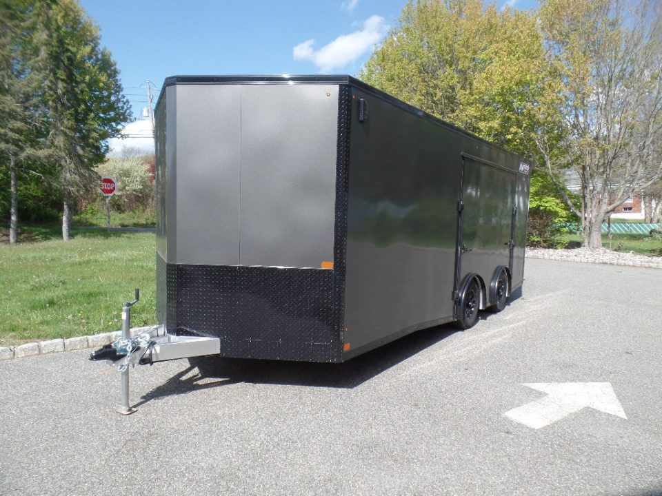 New 2026 Nitro Sport Car Trailer 8.5X20 V Nose , 7,000 lb. GVWR, with Escape Door Car Hauler