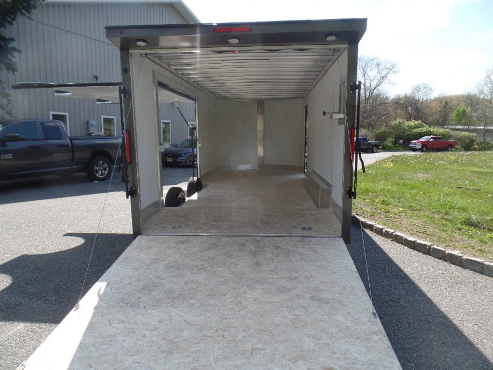 New 2026 Nitro Sport Car Trailer 8.5X20 V Nose , 7,000 lb. GVWR, with Escape Door Car Hauler