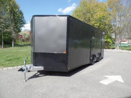 New 2026 Nitro Sport Car Trailer 8.5X20 V Nose , 7,000 lb. GVWR, with Escape Door Car Hauler