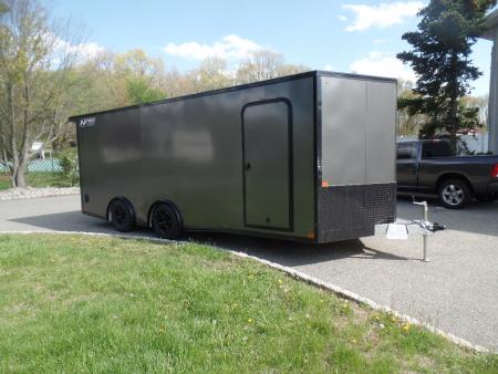 New 2026 Nitro Sport Car Trailer 8.5X20 V Nose , 7,000 lb. GVWR, with Escape Door Car Hauler