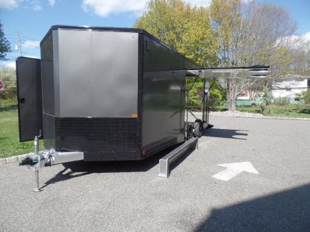 New 2026 Nitro Sport Car Trailer 8.5X20 V Nose , 7,000 lb. GVWR, with Escape Door Car Hauler