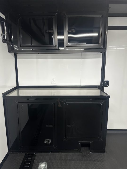 New 2026 Luxe 8.5x26 Bathroom/Racing Trailer- Finished Interior- 7'6" Interior- 7000 Torsion Axles-AWNING- FULL ESCAPE DOOR-E-TRACK Car / Racing Trailer