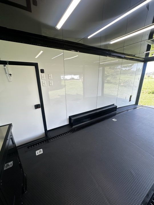 New 2026 Luxe 8.5x26 Bathroom/Racing Trailer- Finished Interior- 7'6" Interior- 7000 Torsion Axles-AWNING- FULL ESCAPE DOOR-E-TRACK Car / Racing Trailer