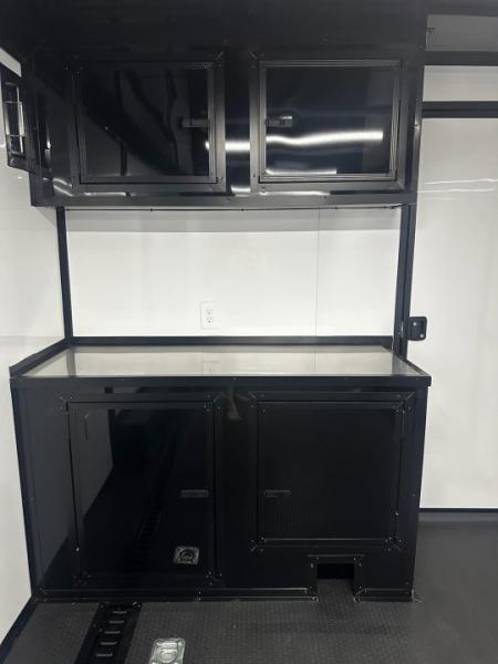 New 2026 Luxe 8.5x26 Bathroom/Racing Trailer- Finished Interior- 7'6" Interior- 7000 Torsion Axles-AWNING- FULL ESCAPE DOOR-E-TRACK Car / Racing Trailer