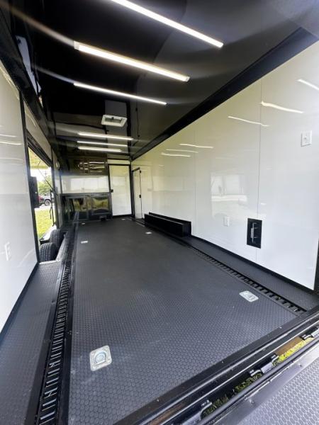 New 2026 Luxe 8.5x26 Bathroom/Racing Trailer- Finished Interior- 7'6" Interior- 7000 Torsion Axles-AWNING- FULL ESCAPE DOOR-E-TRACK Car / Racing Trailer