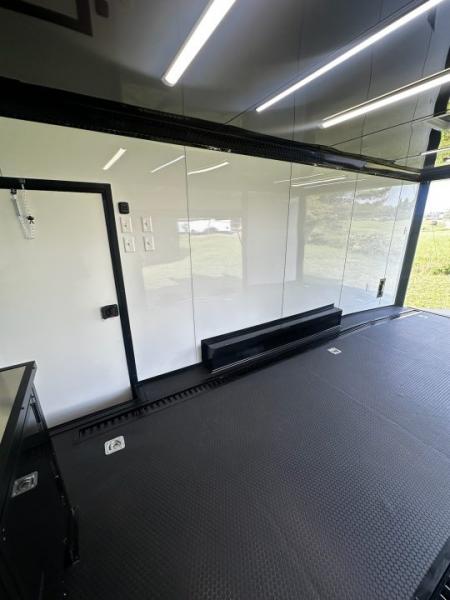 New 2026 Luxe 8.5x26 Bathroom/Racing Trailer- Finished Interior- 7'6" Interior- 7000 Torsion Axles-AWNING- FULL ESCAPE DOOR-E-TRACK Car / Racing Trailer