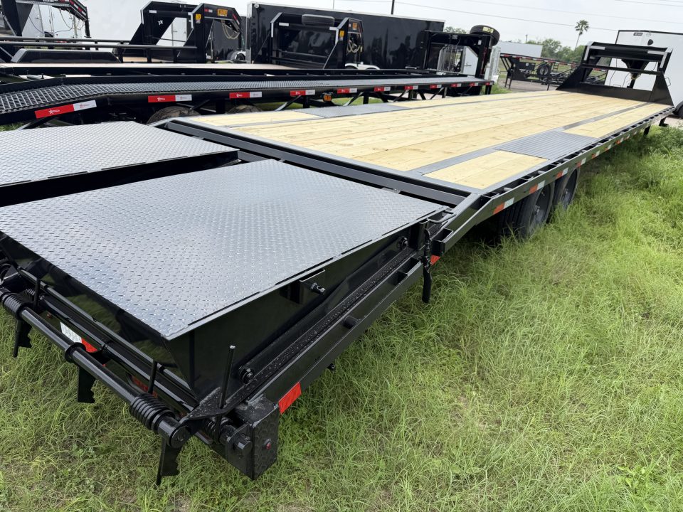 New 2026 Delco Trailers 102x40ft Flatbed Trailer 16k Non CDL