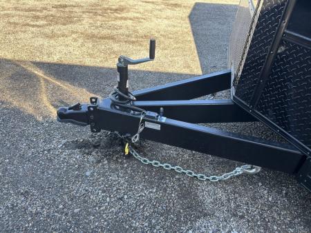 New 2026 Homesteader Trailer 24 FT ENCLOSED CAR HAULER 7 INT HT BLACK WITH BLACK OUT TRIM REAR SPOILER 10K GVWR