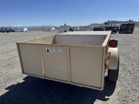 Used 1997 Homemade 5x8 Utility Trailer