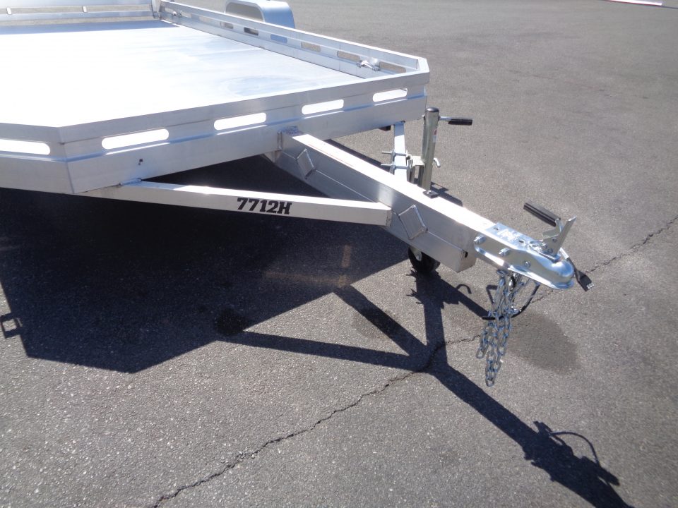 New 2027 Aluma * 7712H-S-BT * 12Ft Single Axle 3k Utility Trailer