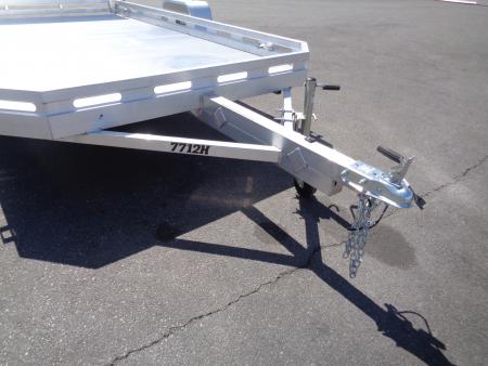 New 2027 Aluma * 7712H-S-BT * 12Ft Single Axle 3k Utility Trailer