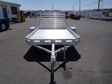 New 2027 Aluma * 7712H-S-BT * 12Ft Single Axle 3k Utility Trailer