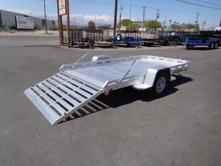 New 2027 Aluma * 7712H-S-BT * 12Ft Single Axle 3k Utility Trailer