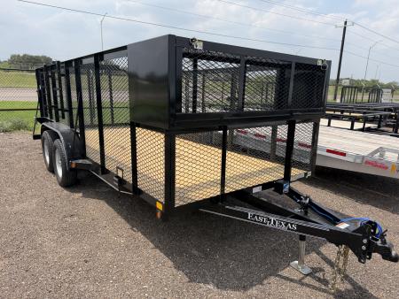 New 2027 East Texas Trailers 77x16ft Landscape Trailer Utility Trailer