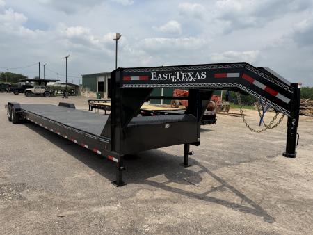 New 2026 East Texas Trailers 83x40ft Gooseneck 2 Car Hauler Car Hauler
