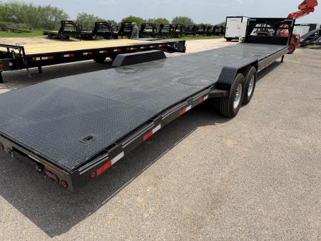 New 2026 East Texas Trailers 83x40ft Gooseneck 2 Car Hauler Car Hauler