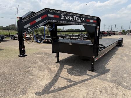 New 2026 East Texas Trailers 83x40ft Gooseneck 2 Car Hauler Car Hauler