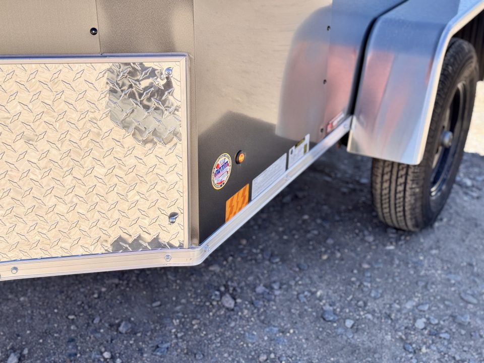 New 2026 Cross Trailers 4-6-1V Enclosed Barn Door 2K GVWR