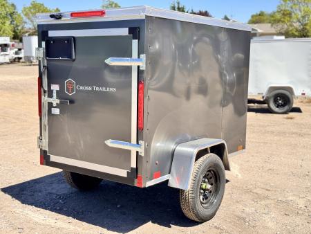 New 2026 Cross Trailers 4-6-1V Enclosed Barn Door 2K GVWR