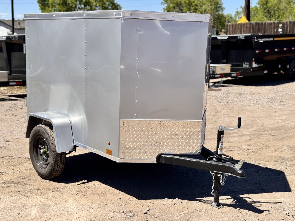 New 2026 Cross Trailers 4-6-1V Enclosed Barn Door 2K GVWR